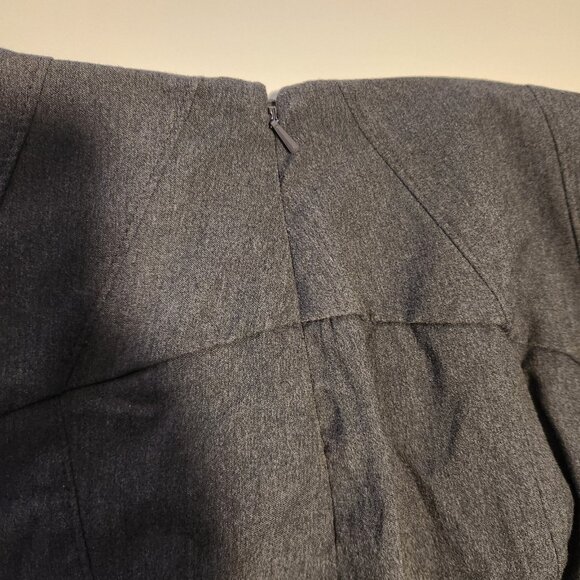 Express Design Studio Pencil Skirt Stretch High Rise Gray Womens Size 2 EUC - Picture 7 of 12